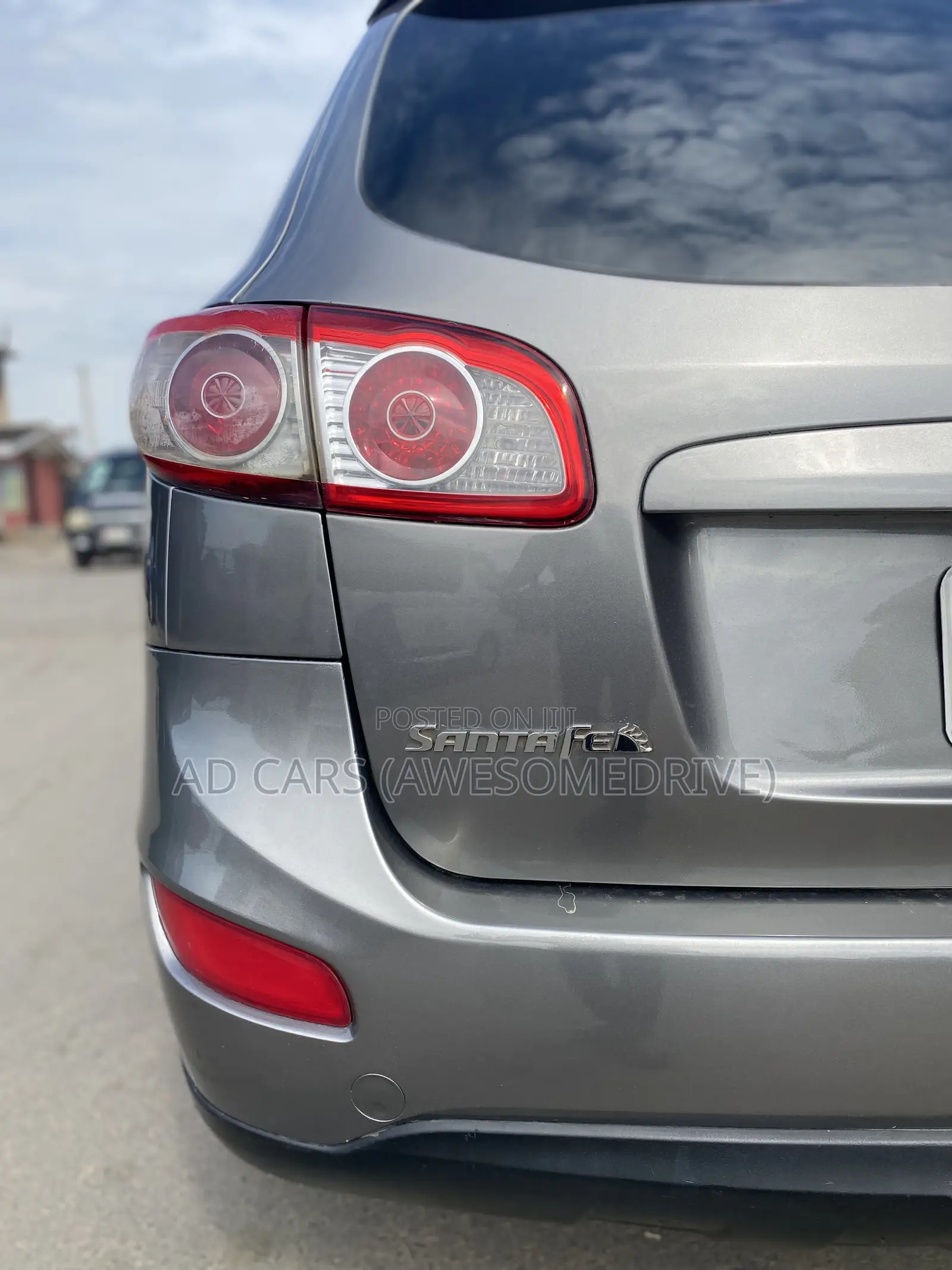 Hyundai Santa Fe 2012 Gray