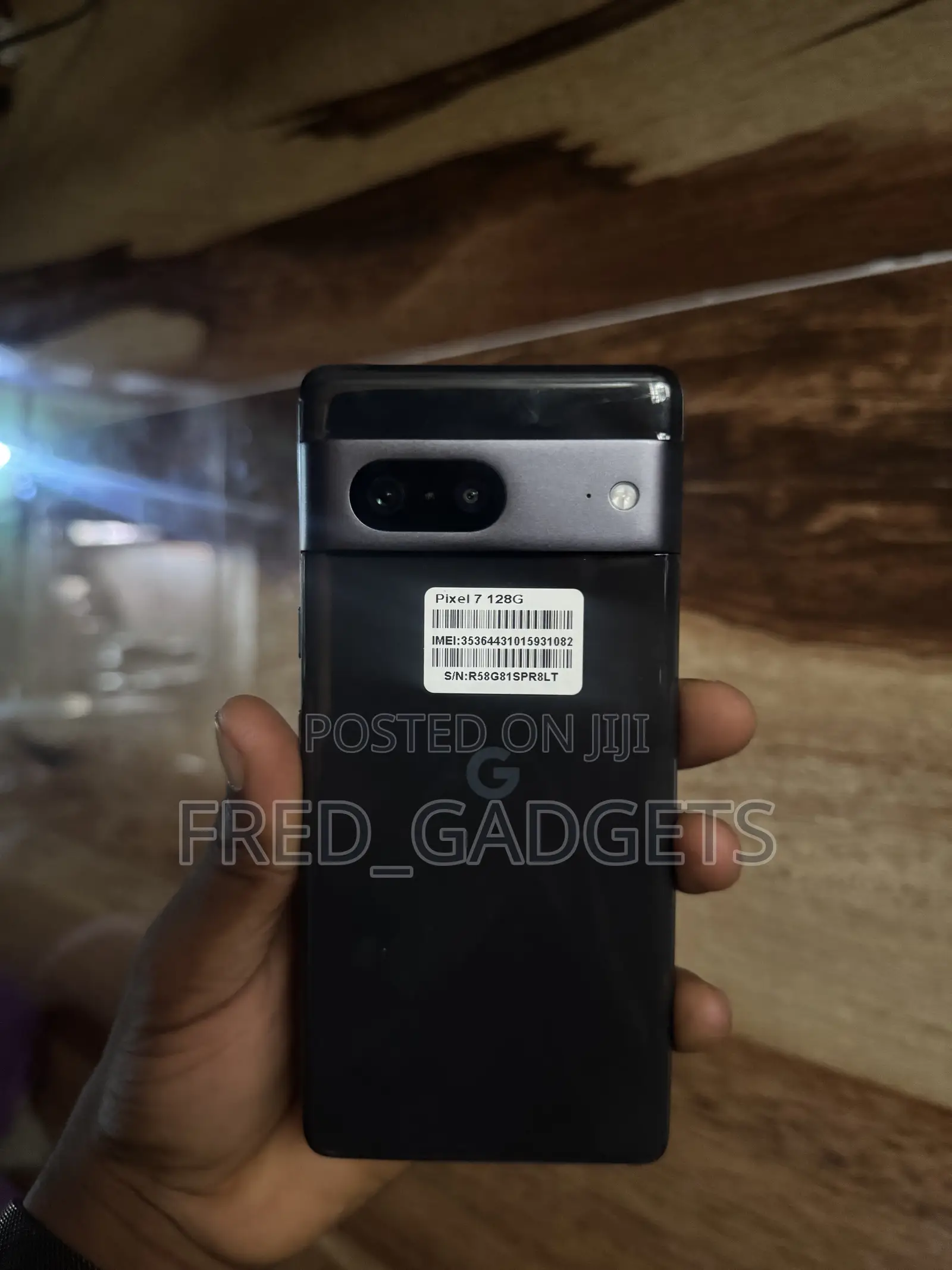 Google Pixel 7 128 GB Black