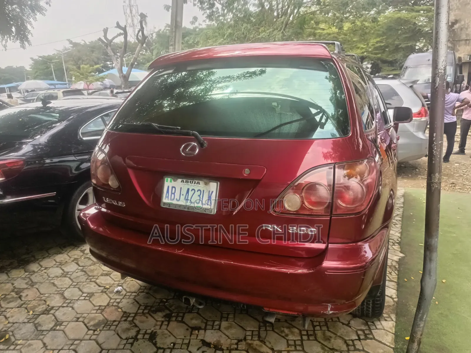 Lexus RX 2000 Maroon