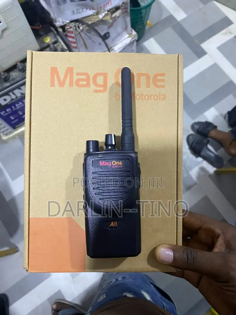 Motorola Mag One A8 Handheld Two-Way Radio (Walkie-Talkie)