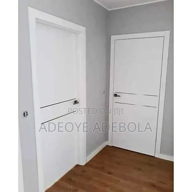 Premium White HDF Wooden Door