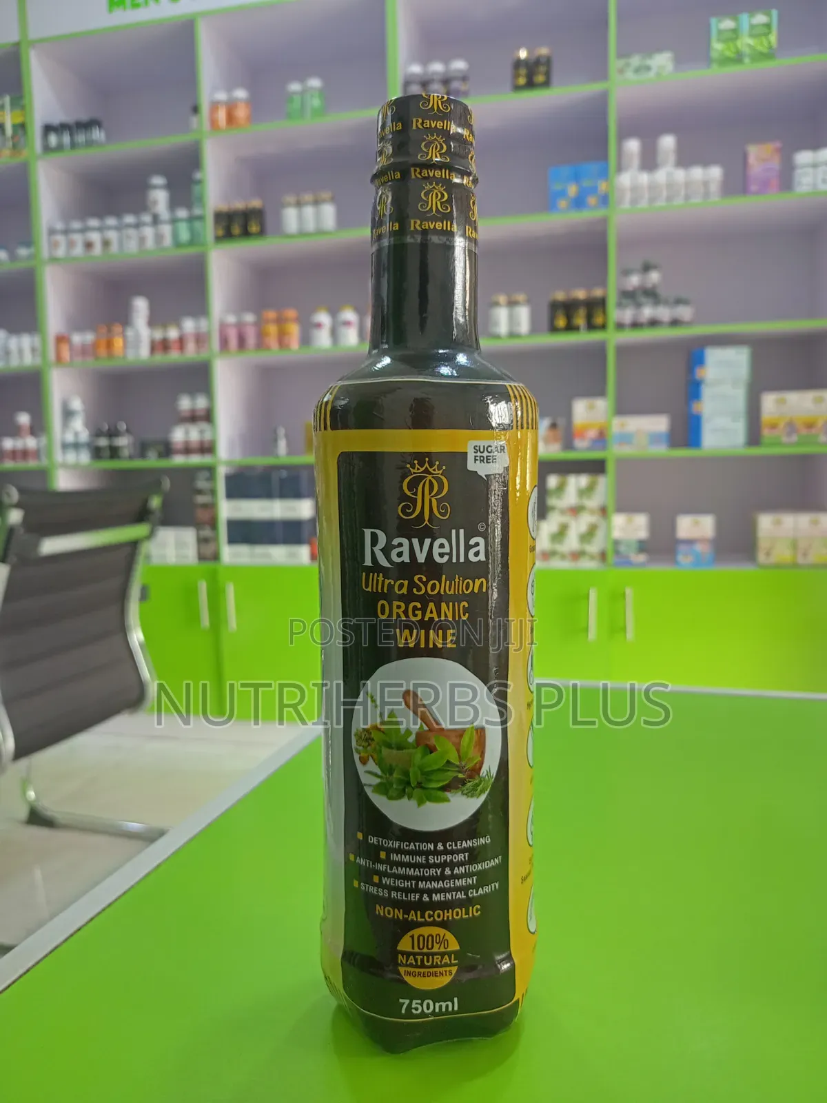 Ravella Ultra Solution Organic (Treatment for Hypertension & Diab*tes)