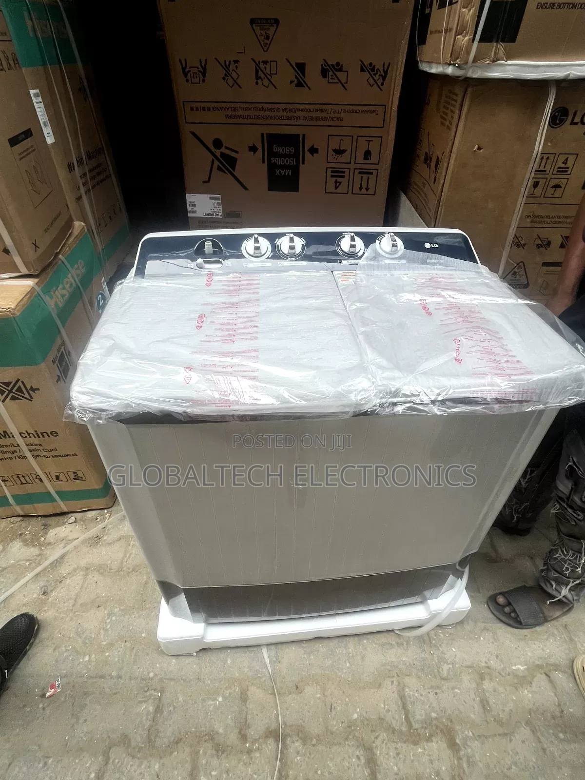 LG Top Load Twin Tub 13KG (P1401RWPL) Manual Washing Machine