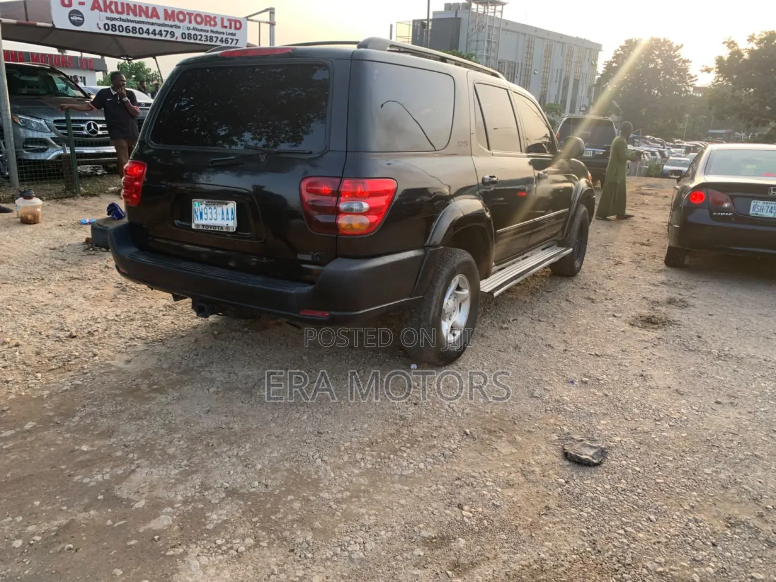 Toyota Sequoia SR5 4dr SUV (4.7L 8cyl 5A) 2005 Black