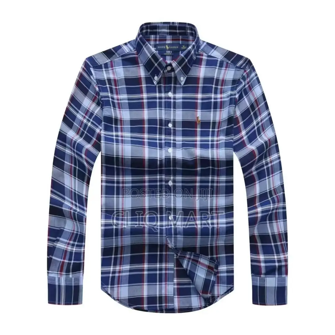 Ralph Lauren Plaid Button-Down Long-Sleeve Shirt | Multiple Colorways