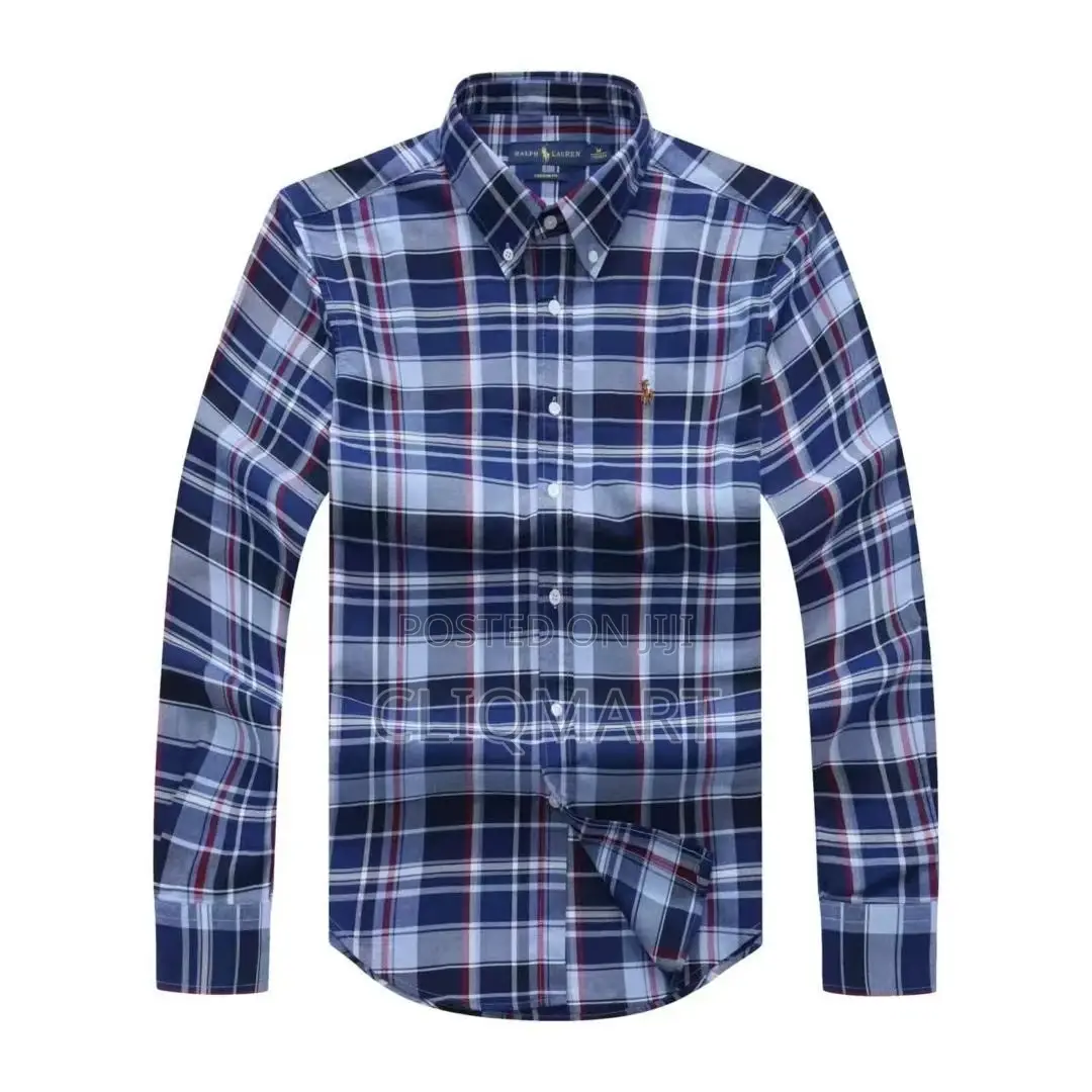Ralph Lauren Plaid Button-Down Long-Sleeve Shirt | Multiple Colorways