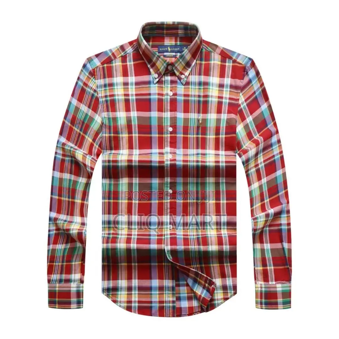 Ralph Lauren Plaid Button-Down Long-Sleeve Shirt | Multiple Colorways