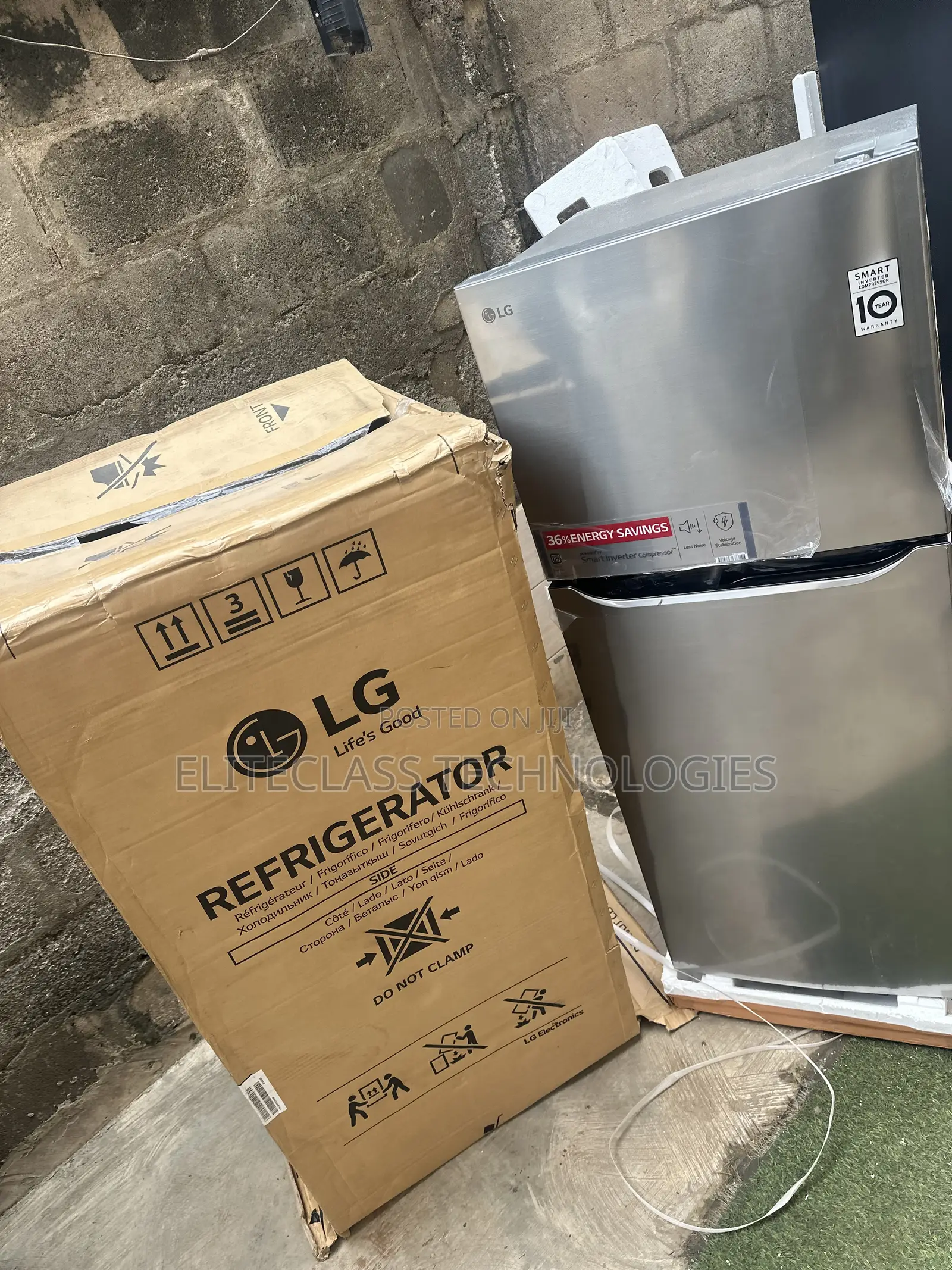 Reliable LG 260L Inverter Refrigerator for Home Use