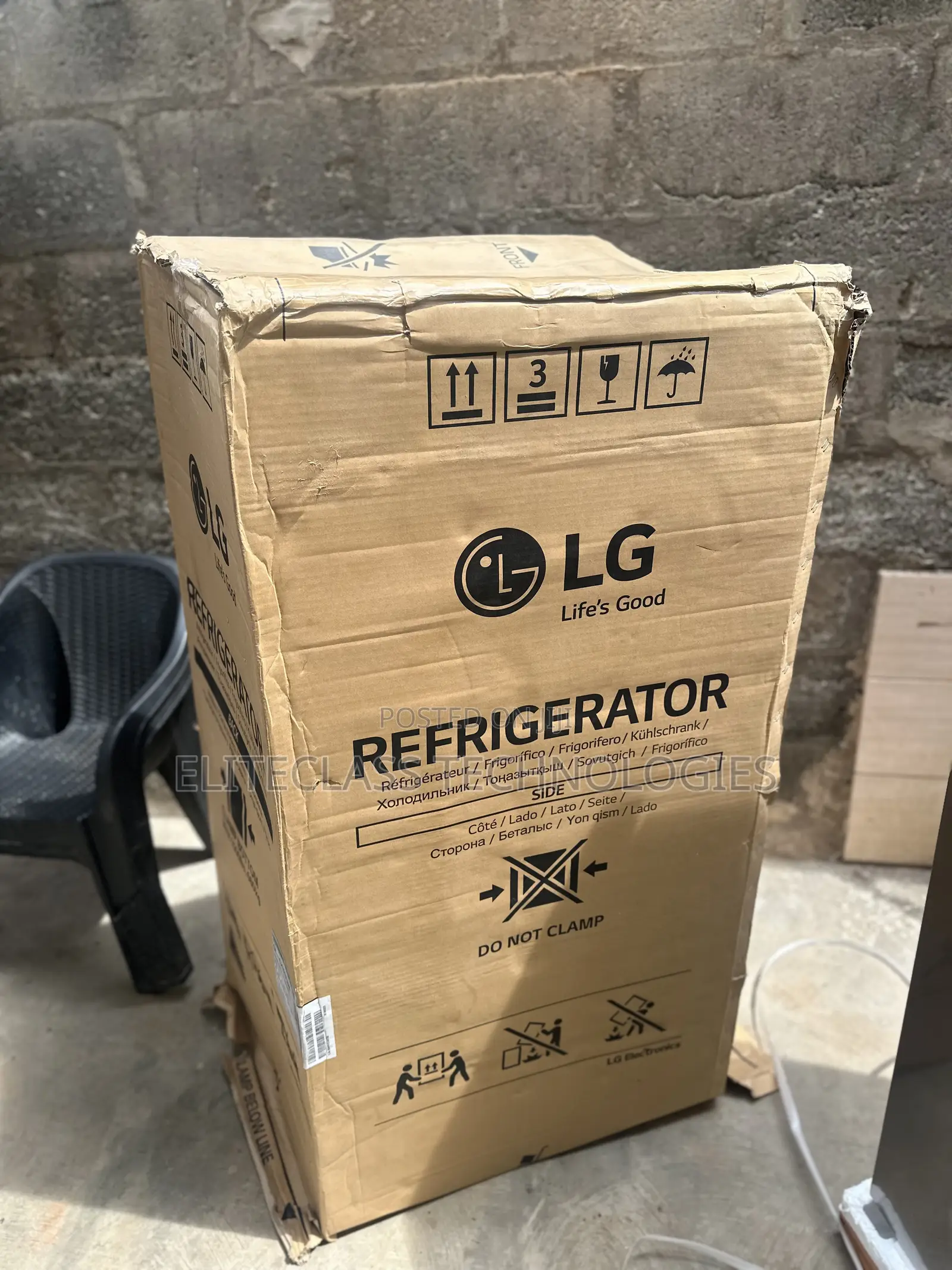 LG GL-C252SLBB Modern Double Door Fridge 260 Litres