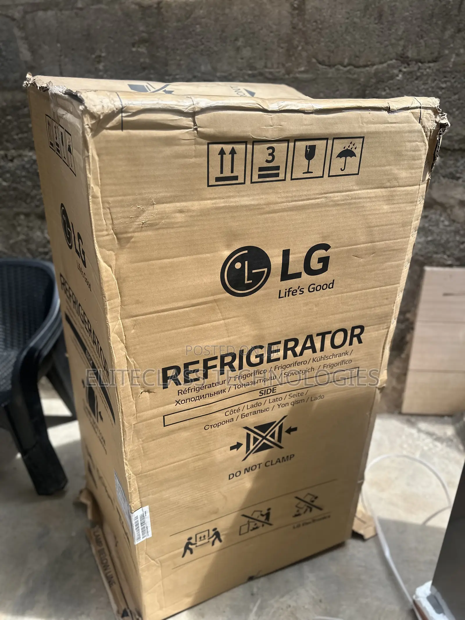 LG GL-C252SLBB Modern Double Door Fridge 260 Litres