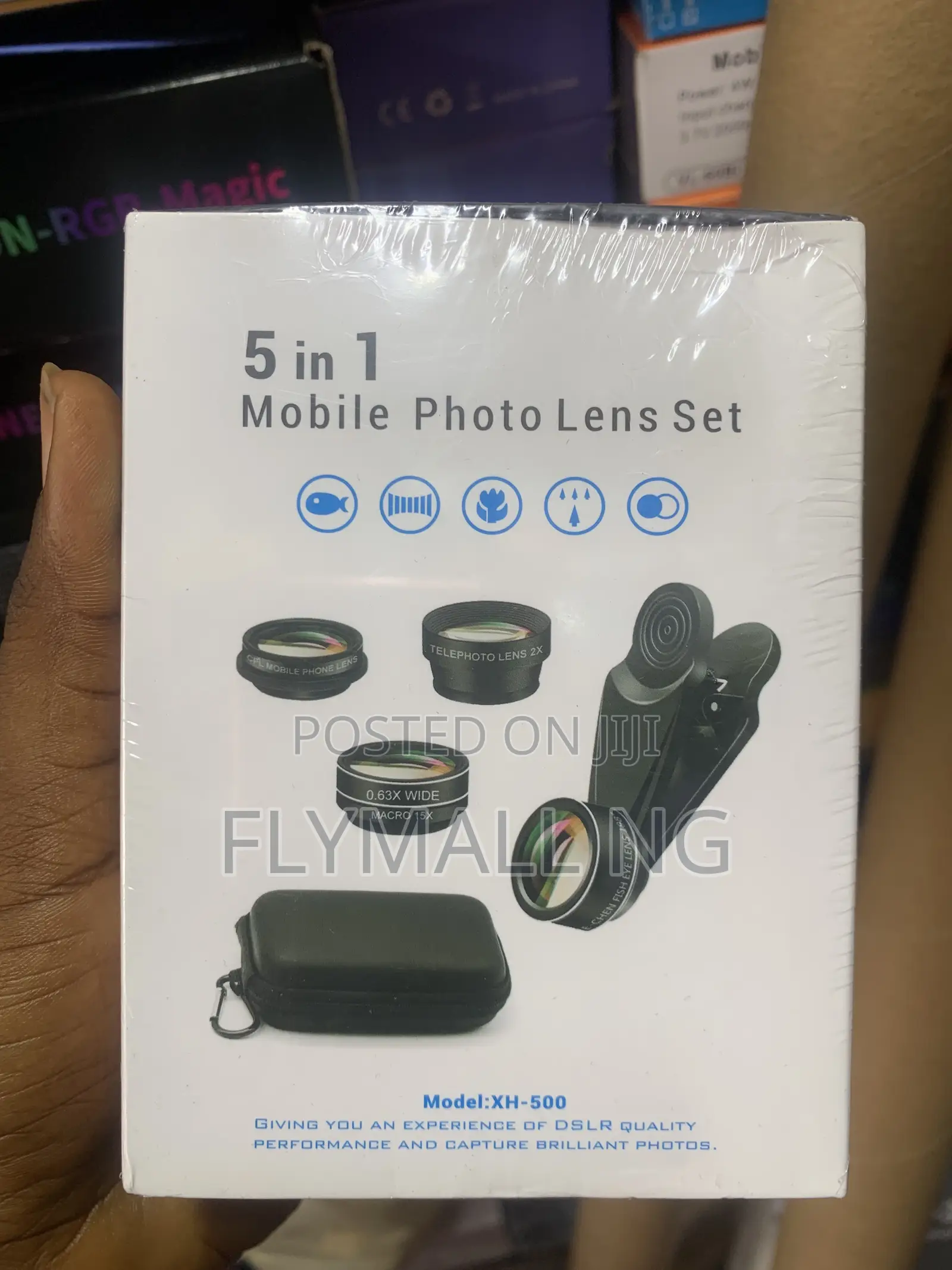 5 in 1 Mobile Photo Lens Set