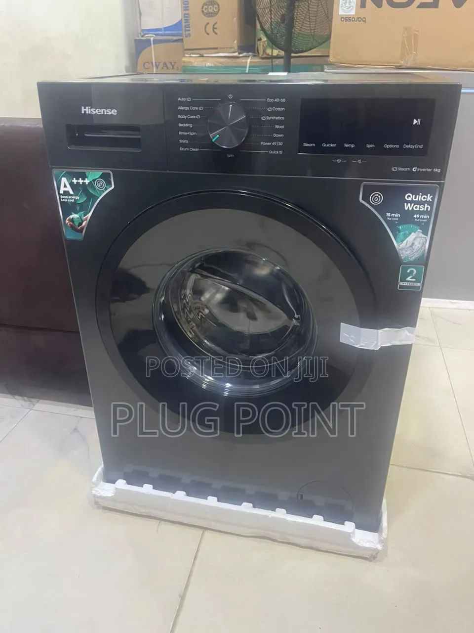 Hisense 6KG Front Load Automatic Laundry Machine