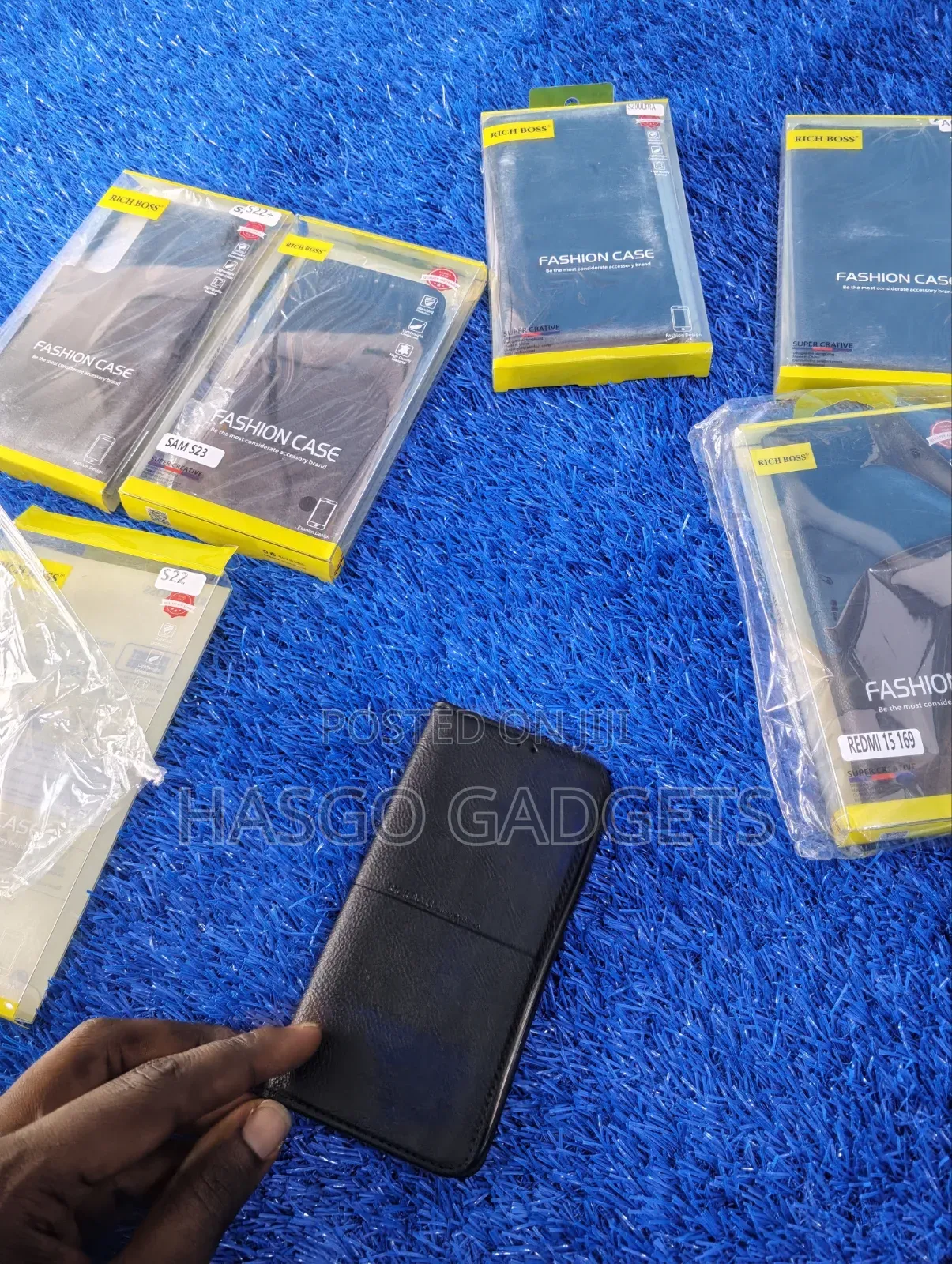 Flip Leather Case - Samsung, Redmi, Samsung and Others