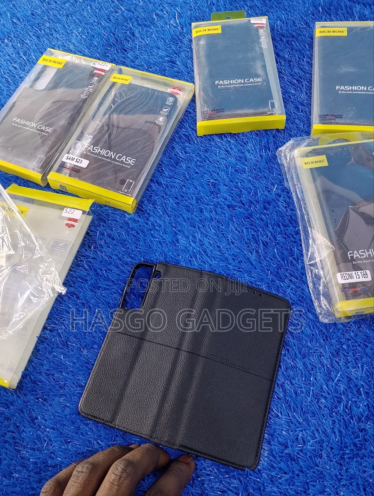 Flip Leather Case - Samsung, Redmi, Samsung and Others