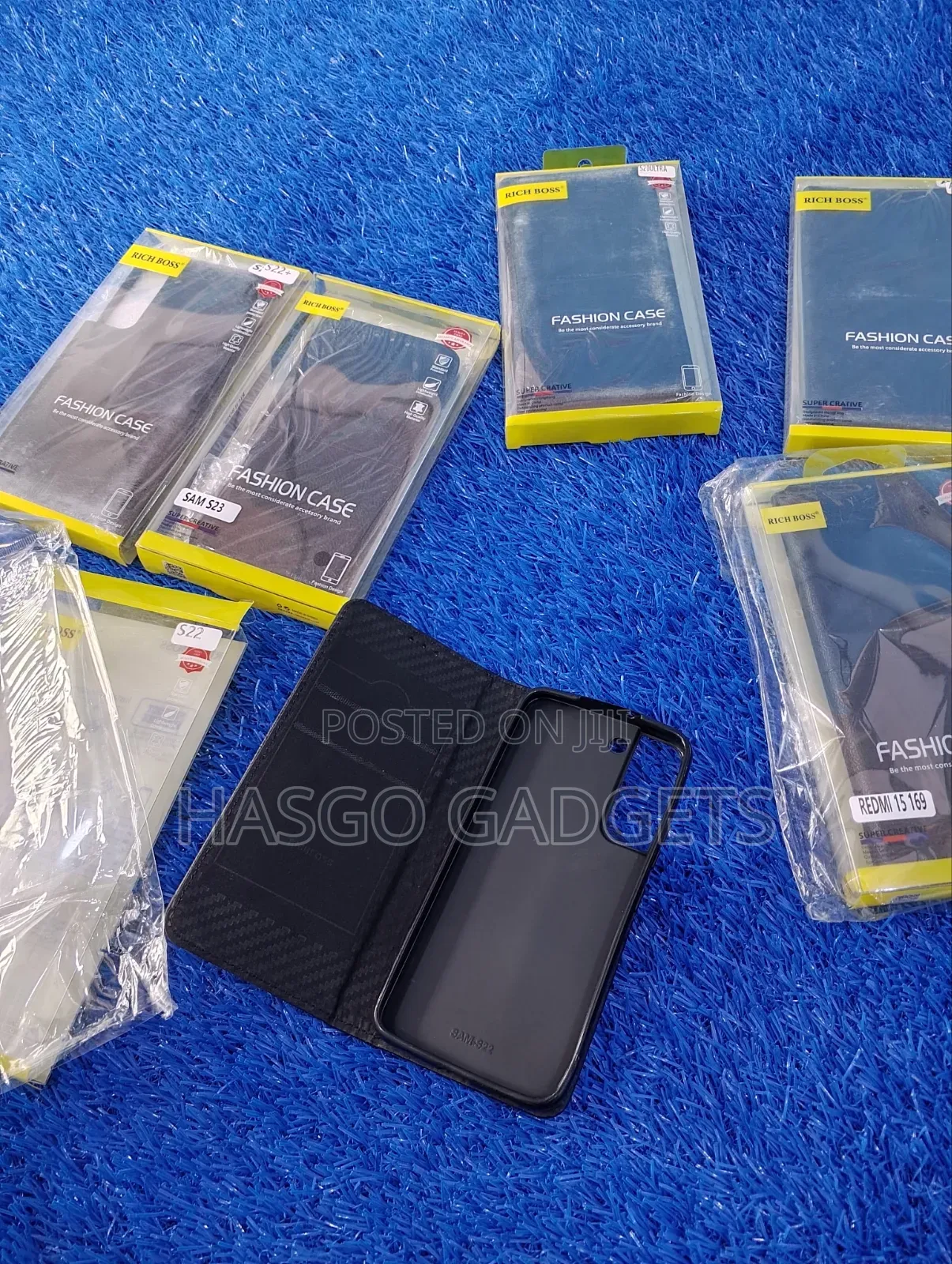 Flip Leather Case - Samsung, Redmi, Samsung and Others