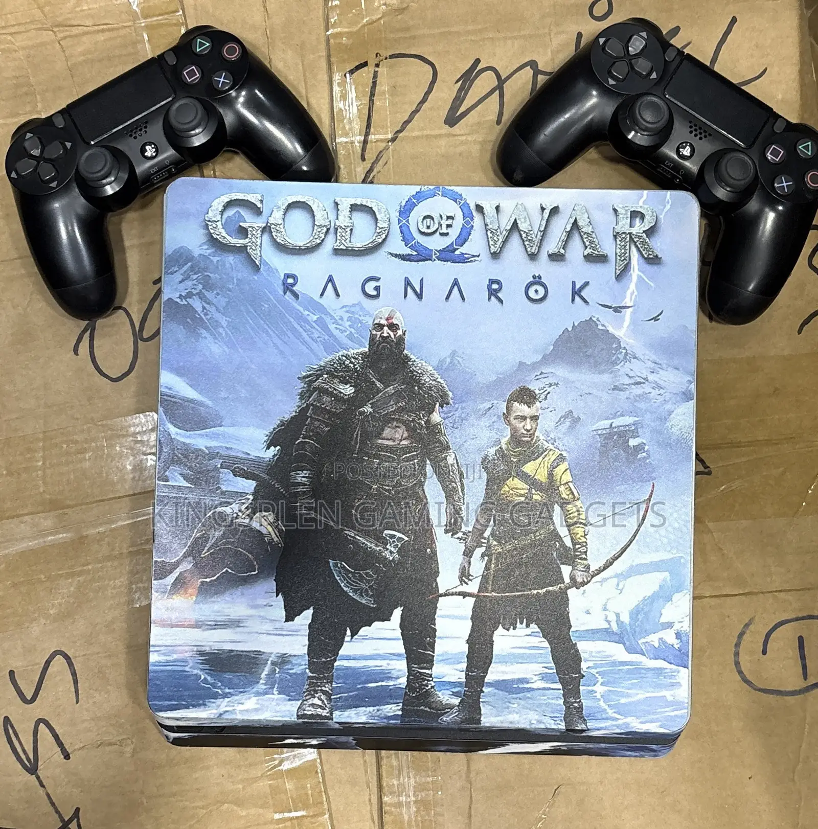 Customized PS4 Slim/ 2 Controllers/ FC27 15 Latest Games / 1TB Storage