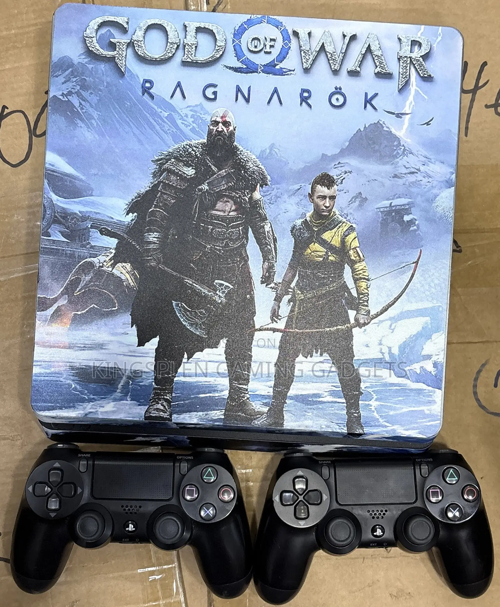 Customized PS4 Slim/ 2 Controllers/ FC27 15 Latest Games / 1TB Storage