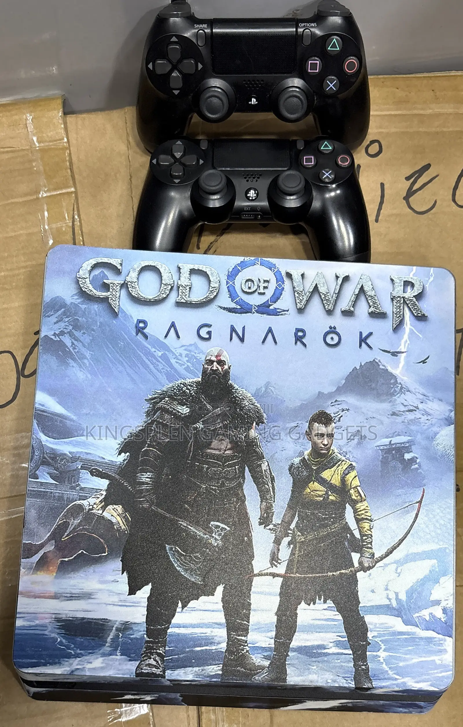 Customized PS4 Slim/ 2 Controllers/ FC27 15 Latest Games / 1TB Storage