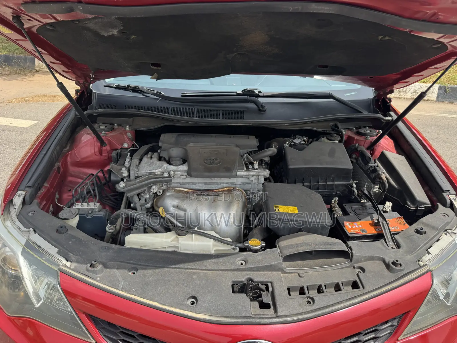 Toyota Camry SE 4dr Sedan (2.5L 4cyl 6A) 2015 Red