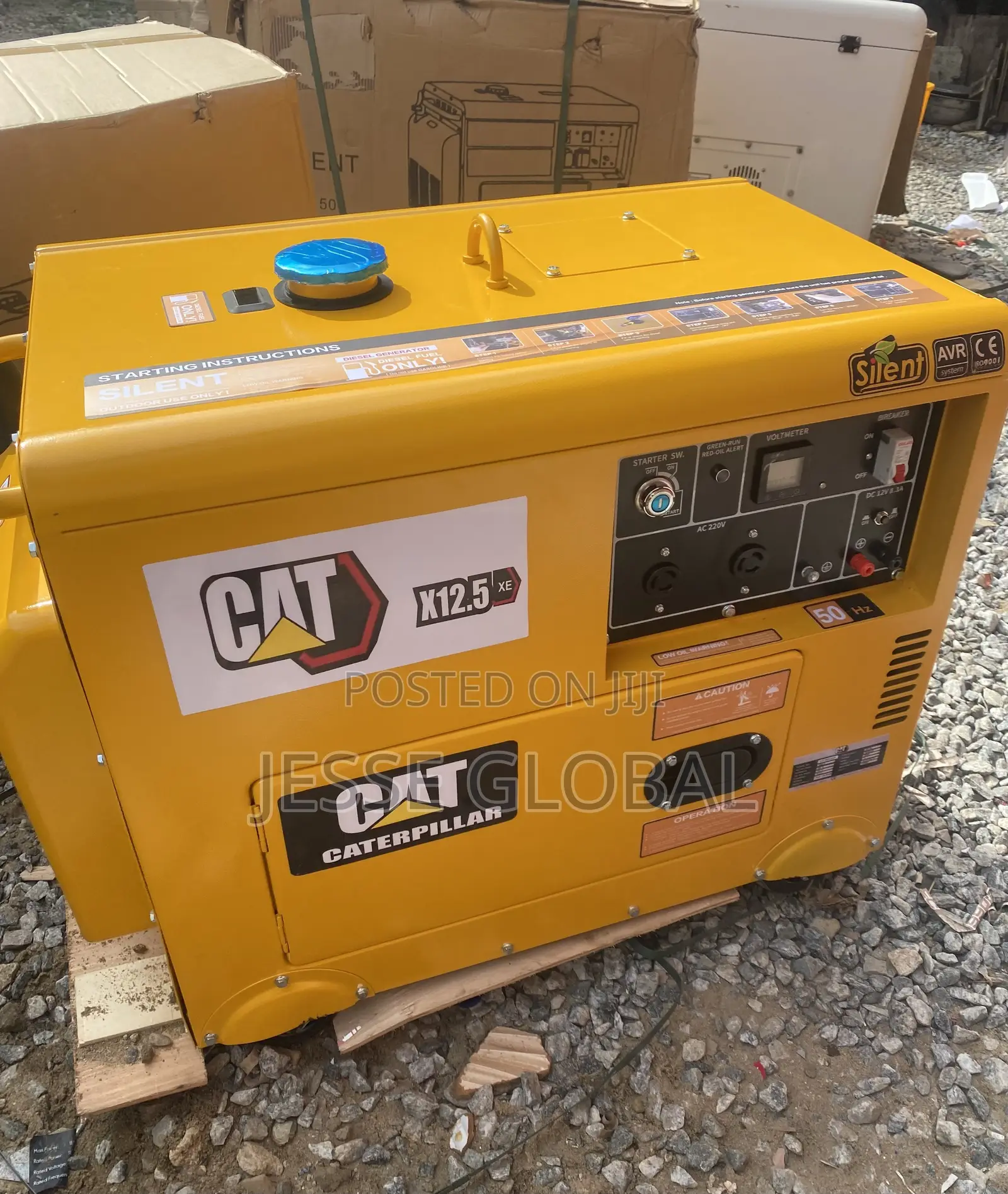 Brand New CAT 12KVA Diesel Generator