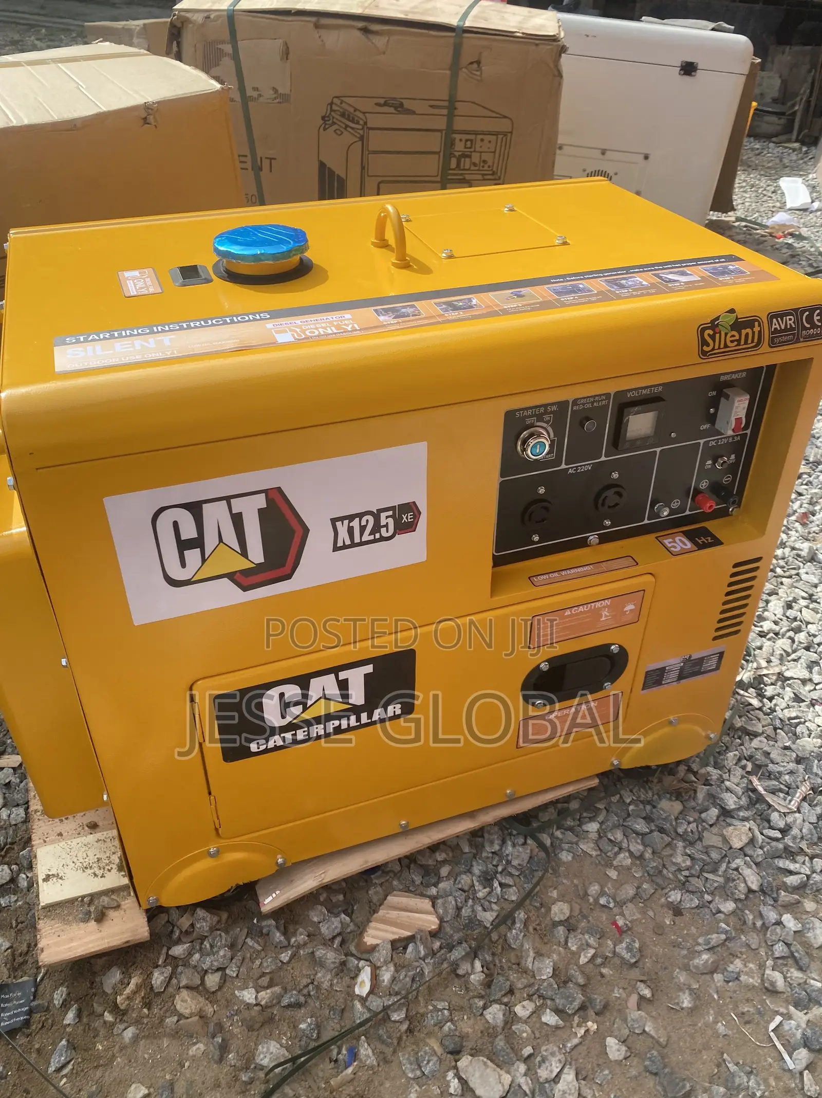 Brand New CAT 12KVA Diesel Generator