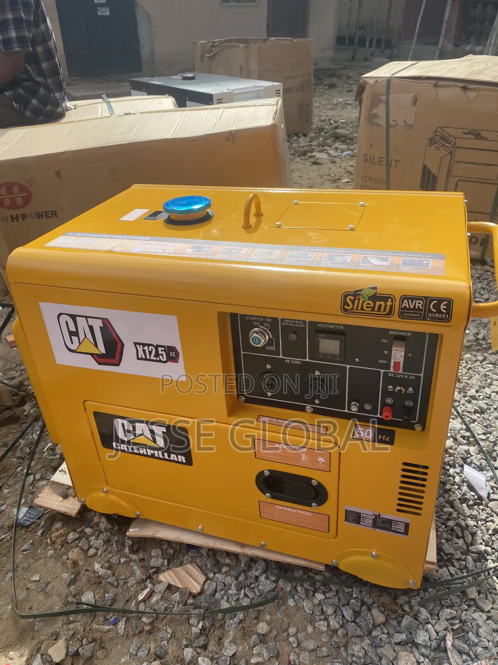 CAT 12KVA Heavy-Duty Diesel Generator