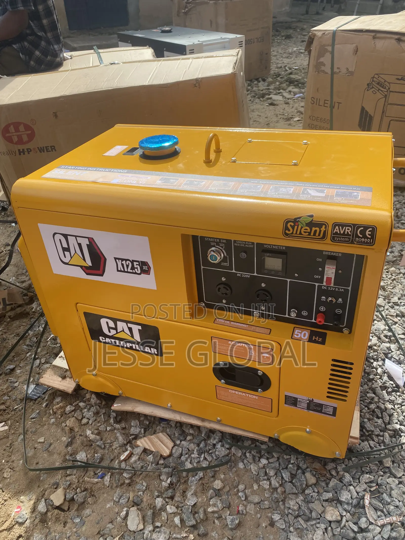 CAT 12KVA Heavy-Duty Diesel Generator