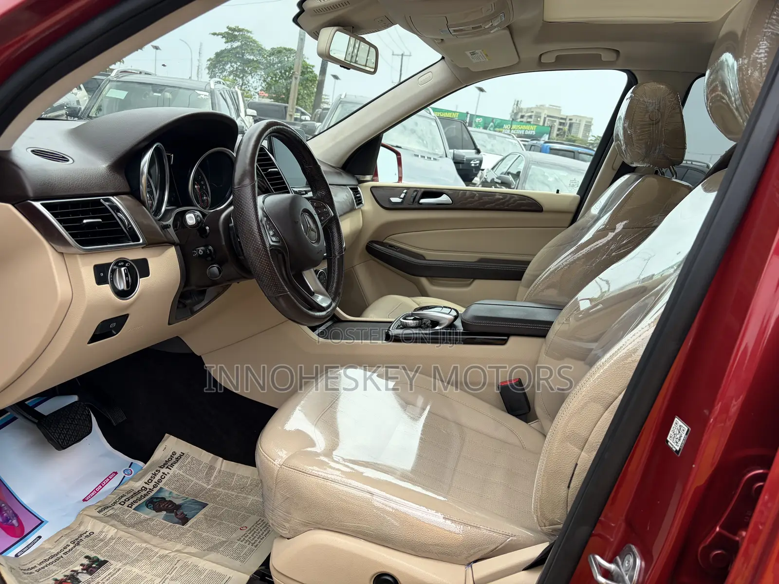 Mercedes-Benz GLE-Class 2018 Red