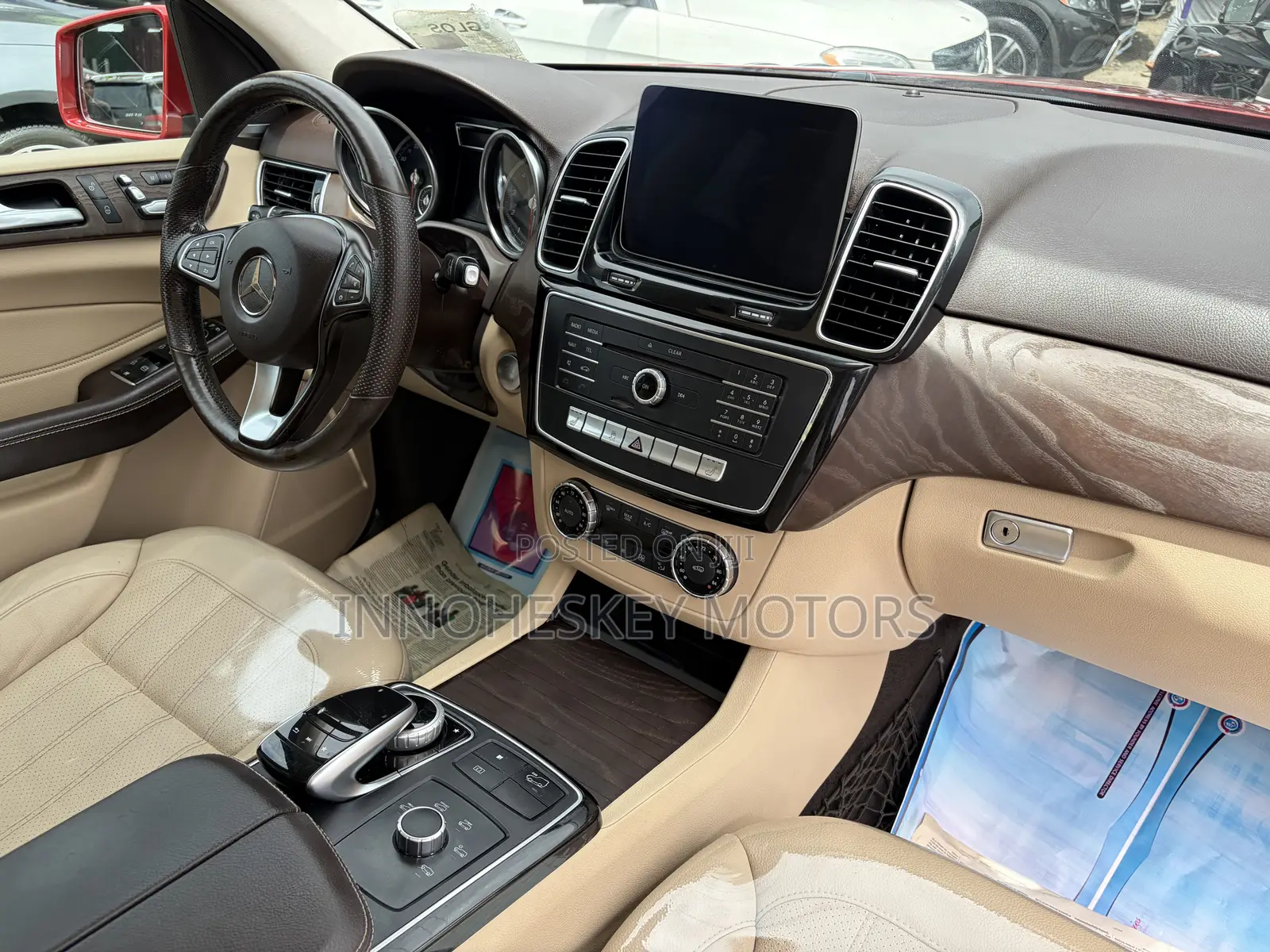 Mercedes-Benz GLE-Class 2018 Red
