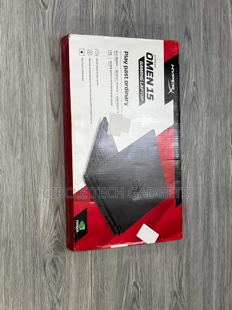 New Laptop HP Omen 15 16GB AMD Ryzen 9 SSD 1T