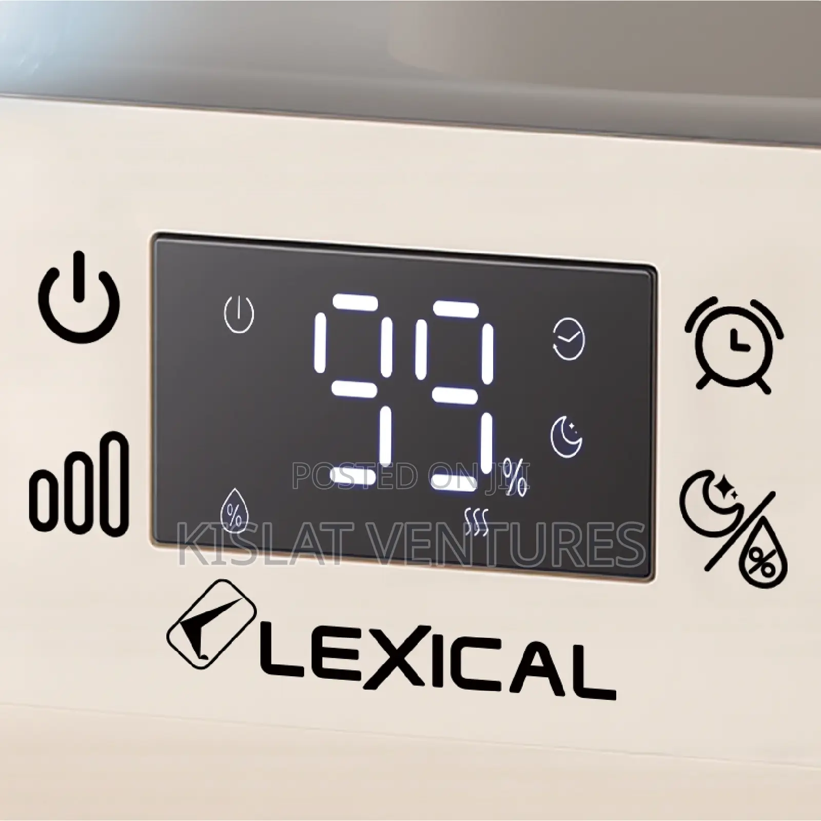 Lexical 6L Humidifier With Led Digital Display-21w