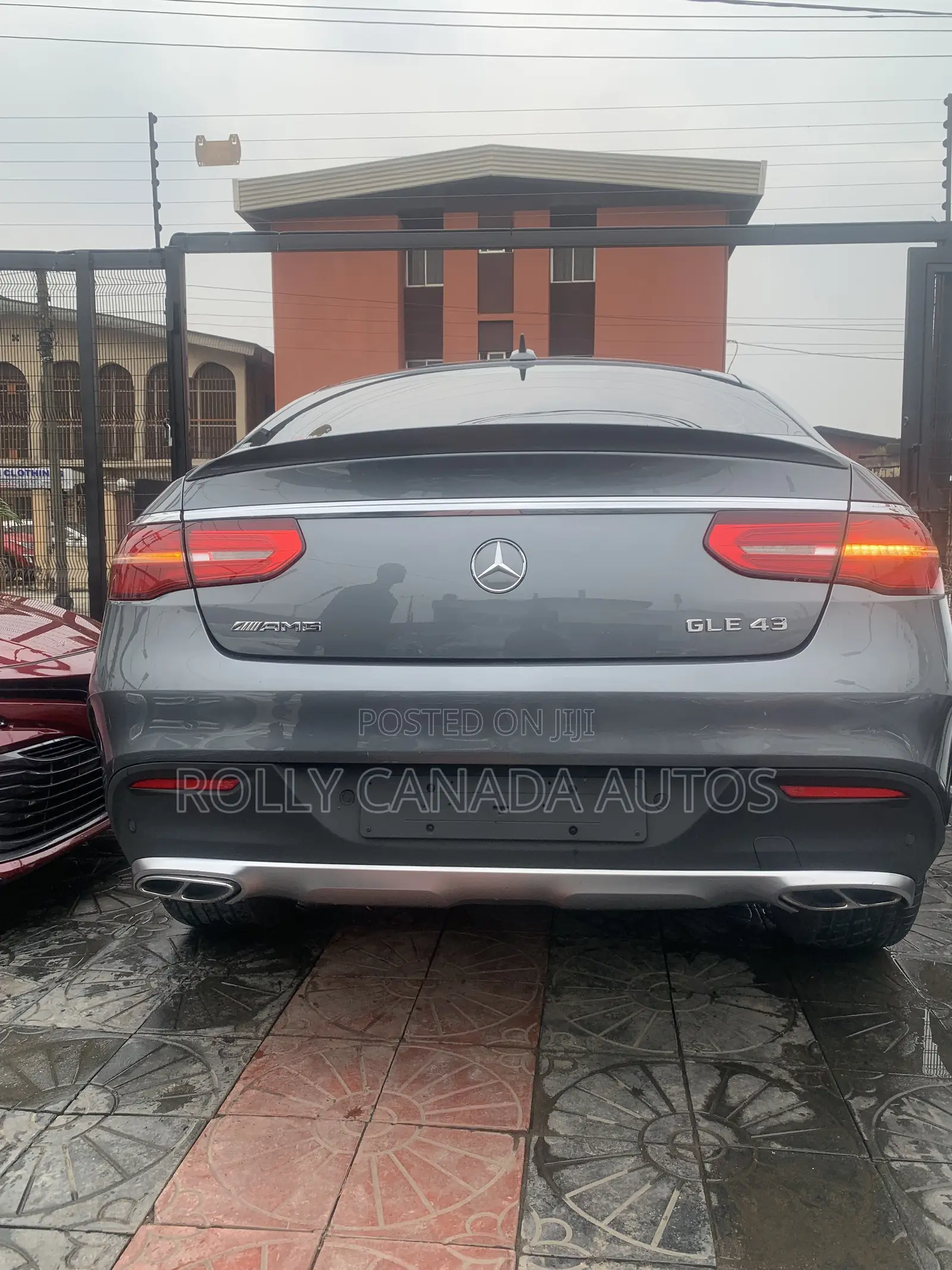 Mercedes-Benz GLE-Class AMG GLE 43 4MATIC 2018 Gray