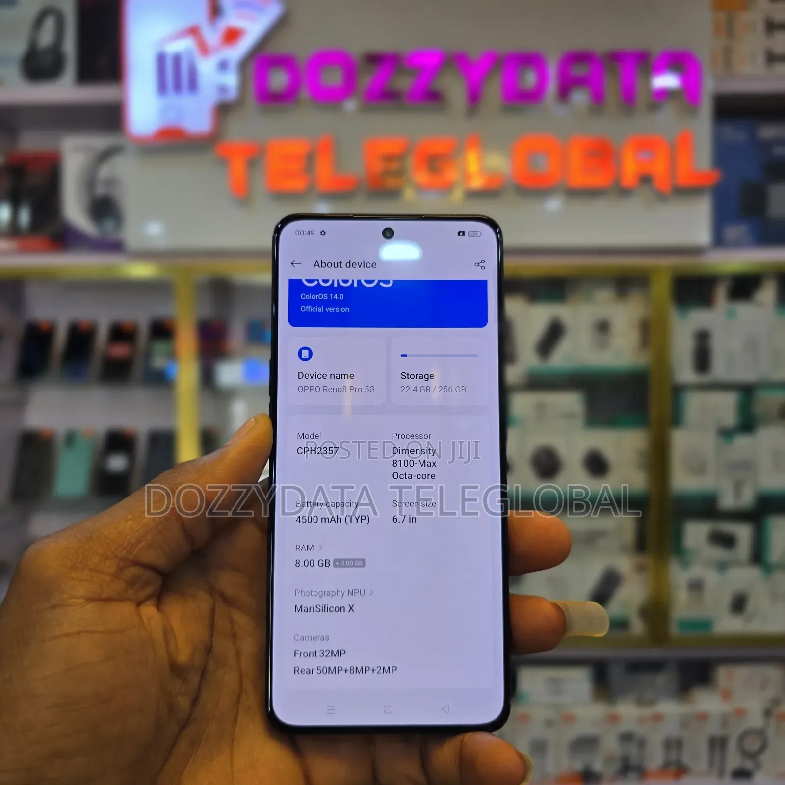 Oppo Reno8 Pro 256 GB Black