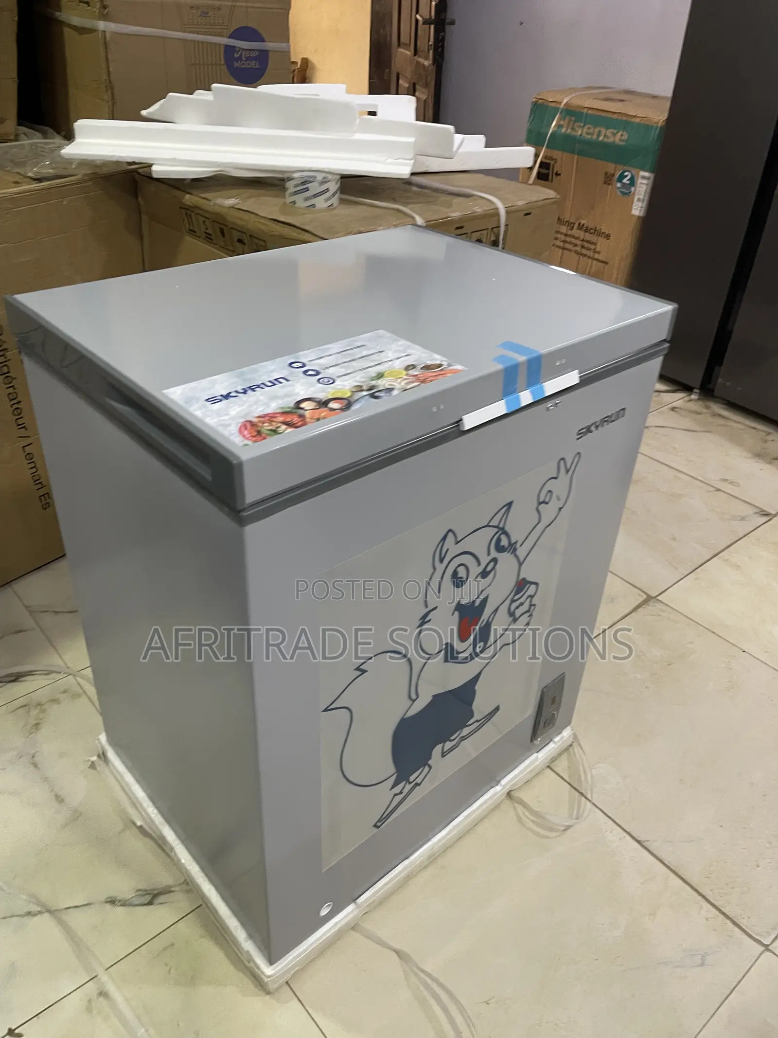 Skyrun 145L Inverter Deep Freezer – Everyday Freezing Made Simple