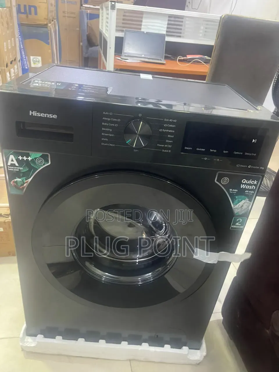 Hisense 6kg Front Load Inverter Washer for Everyday Laundry