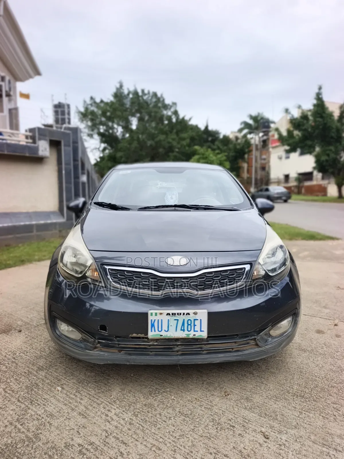 Kia Rio EX 4dr Sedan (1.6L 4cyl 6A) 2013 Gray
