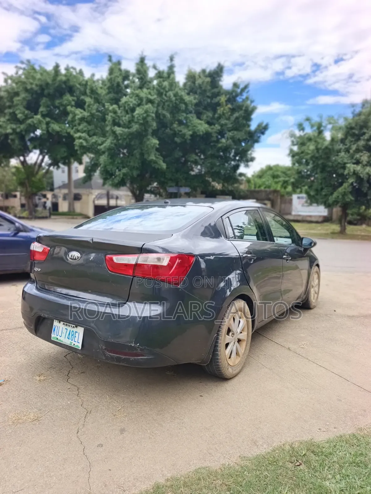 Kia Rio EX 4dr Sedan (1.6L 4cyl 6A) 2013 Gray