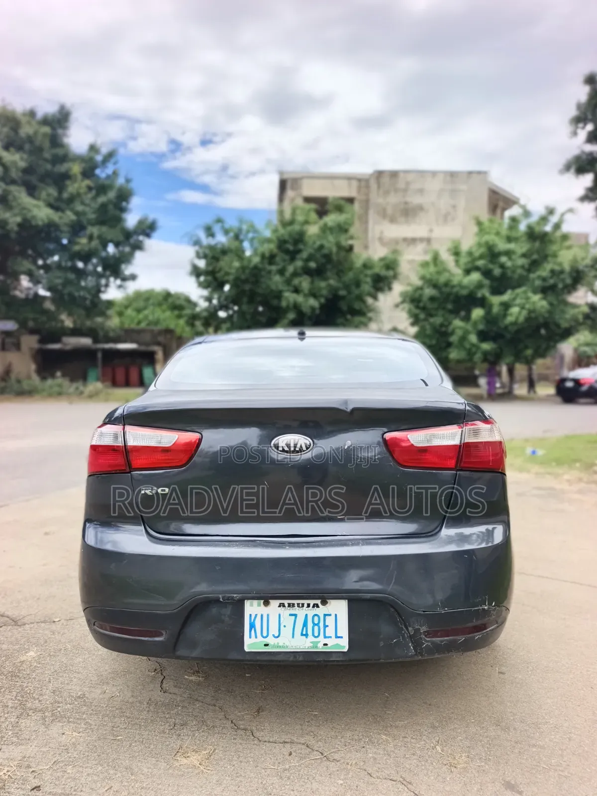 Kia Rio EX 4dr Sedan (1.6L 4cyl 6A) 2013 Gray