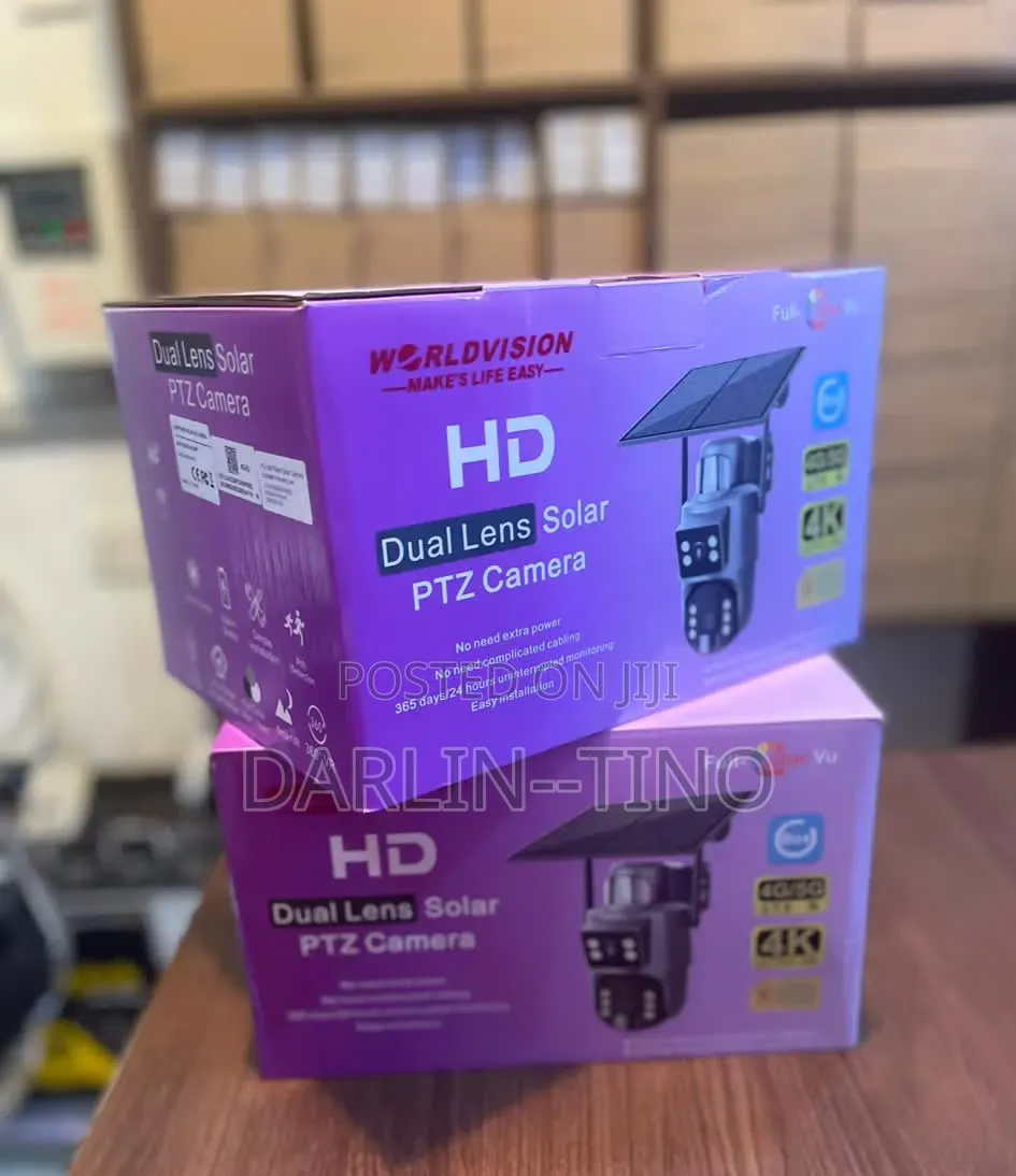 Worldvision HD Dual Lens Solar PTZ Camera