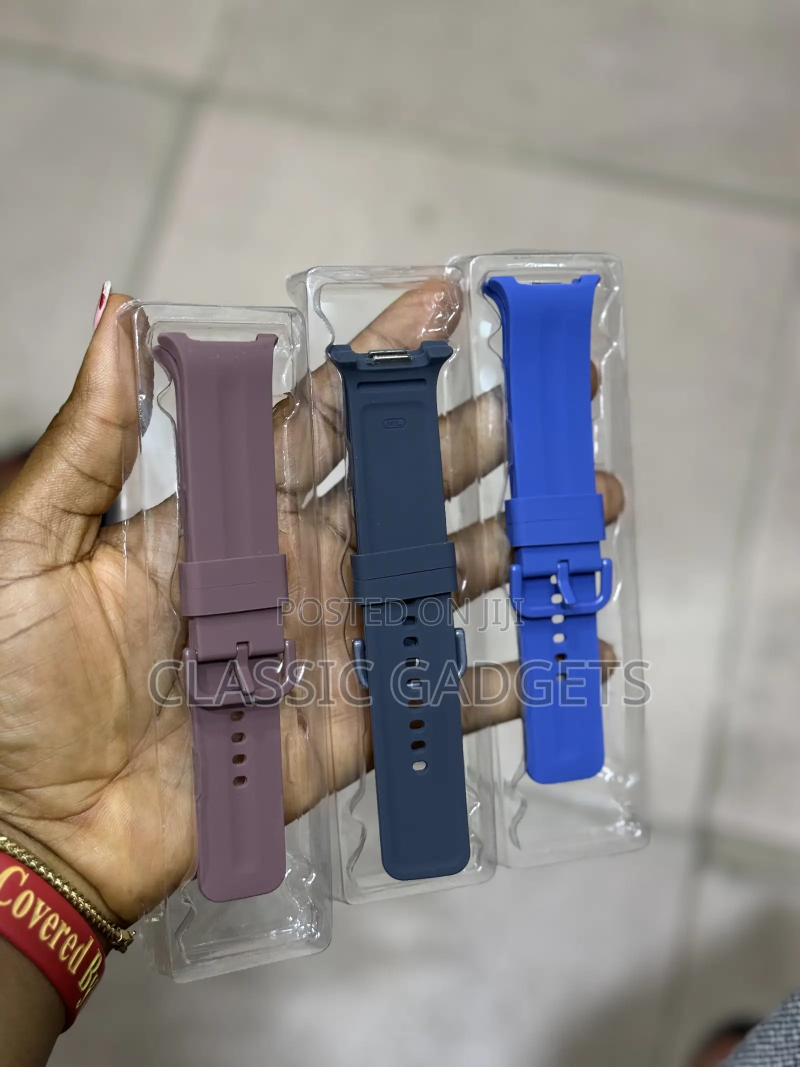 Soft Silicone Buckle Replacement Strap for Samsung Galaxy Watch 9