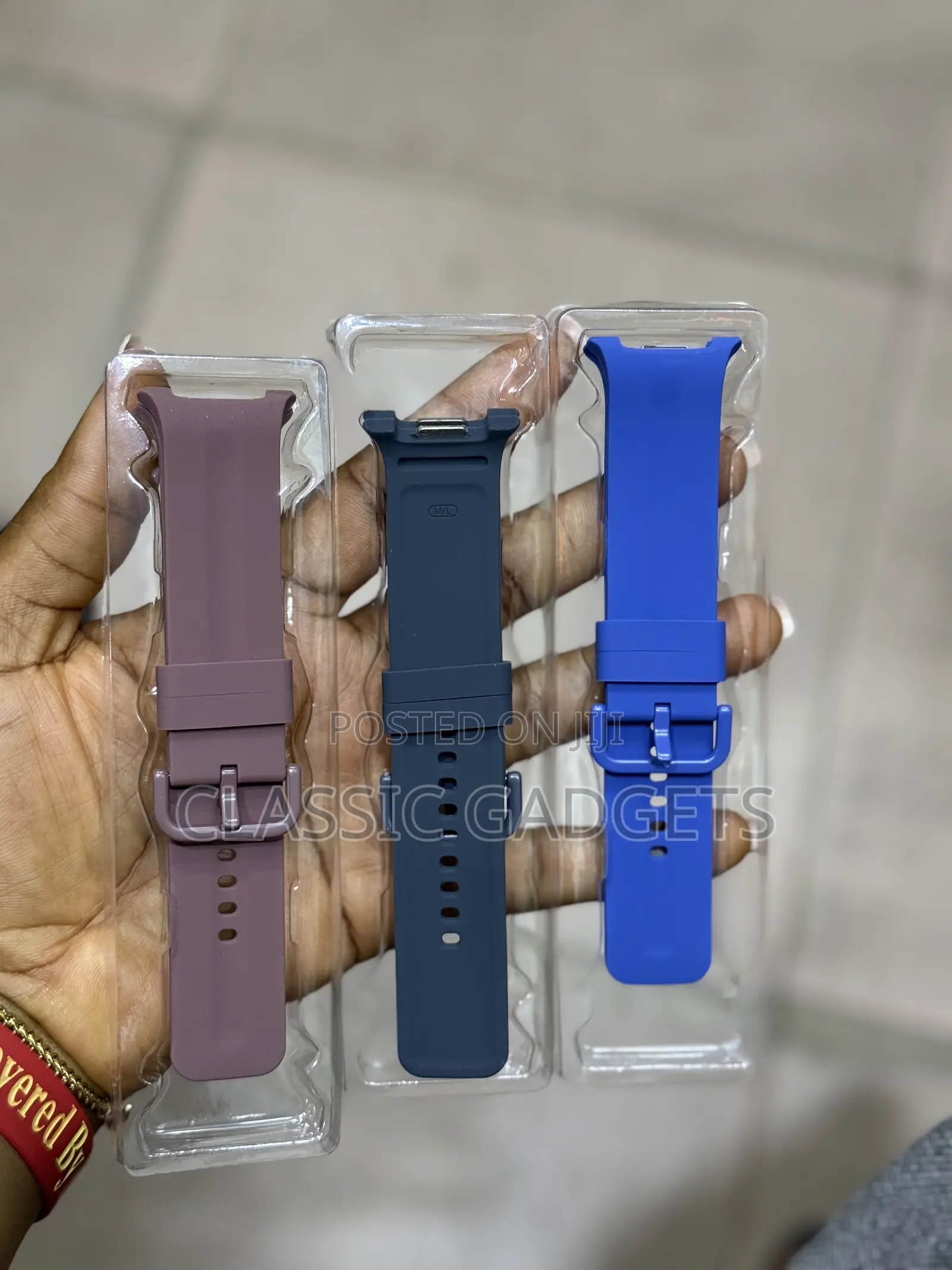 Soft Silicone Buckle Replacement Strap for Samsung Galaxy Watch 9