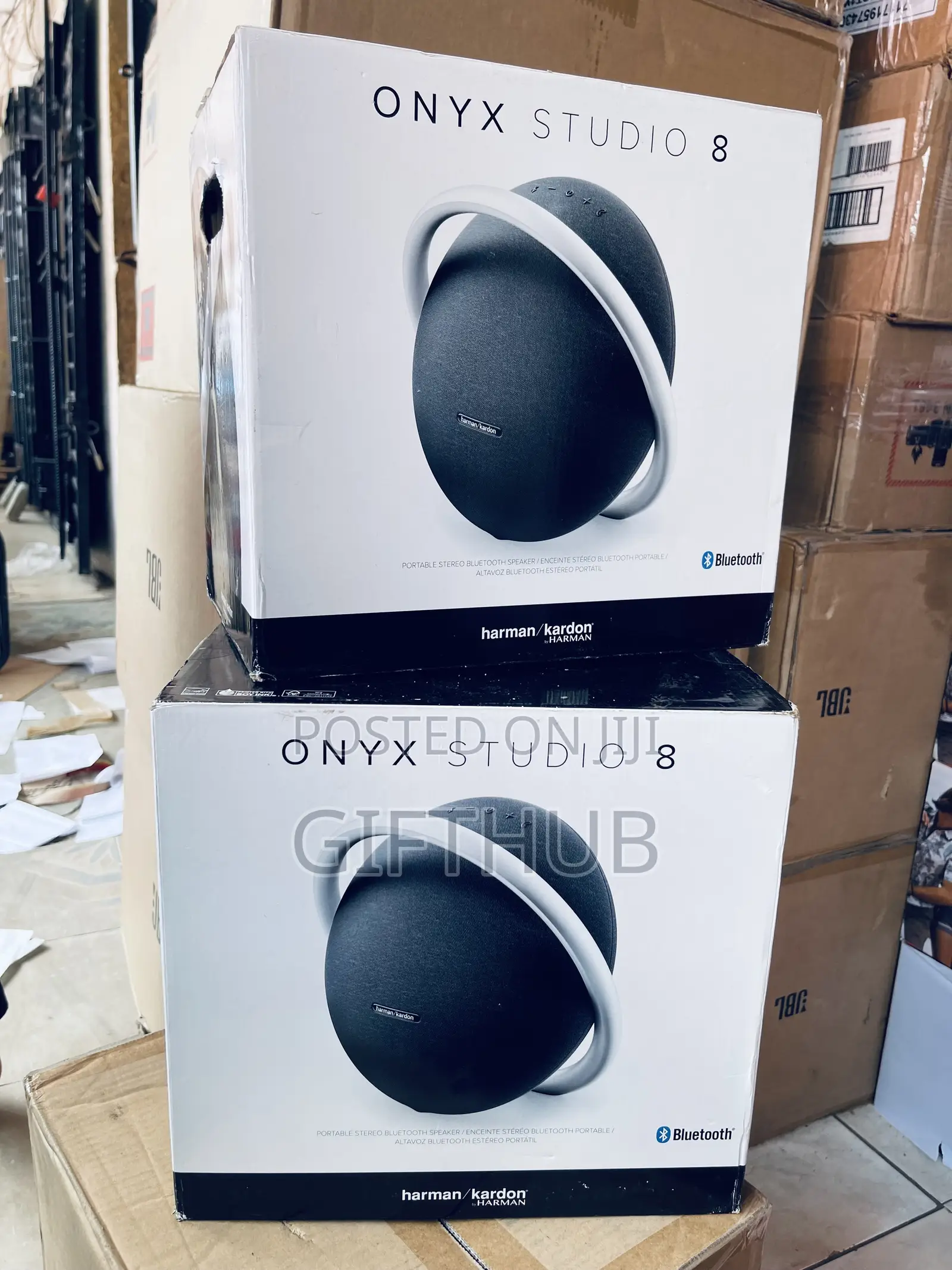 Studio 8 Bluetooth Speaker (Onxy)