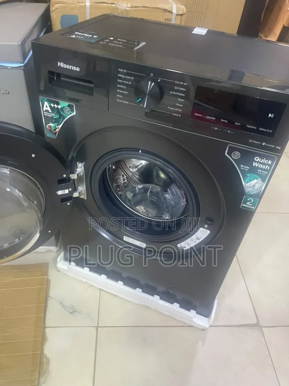 Hisense 6kg Inverter Front Load Clothes Washing Machine