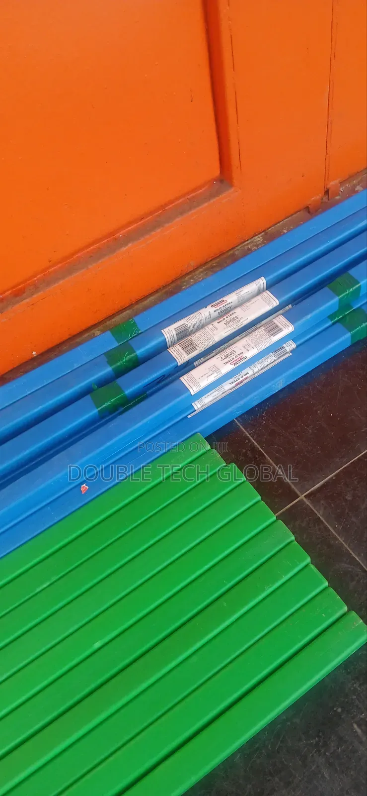 TIG Filler Rod ER70S-2 T-70s2 2.4mm X 1000mm 5kg Blue Tube Mild Steel