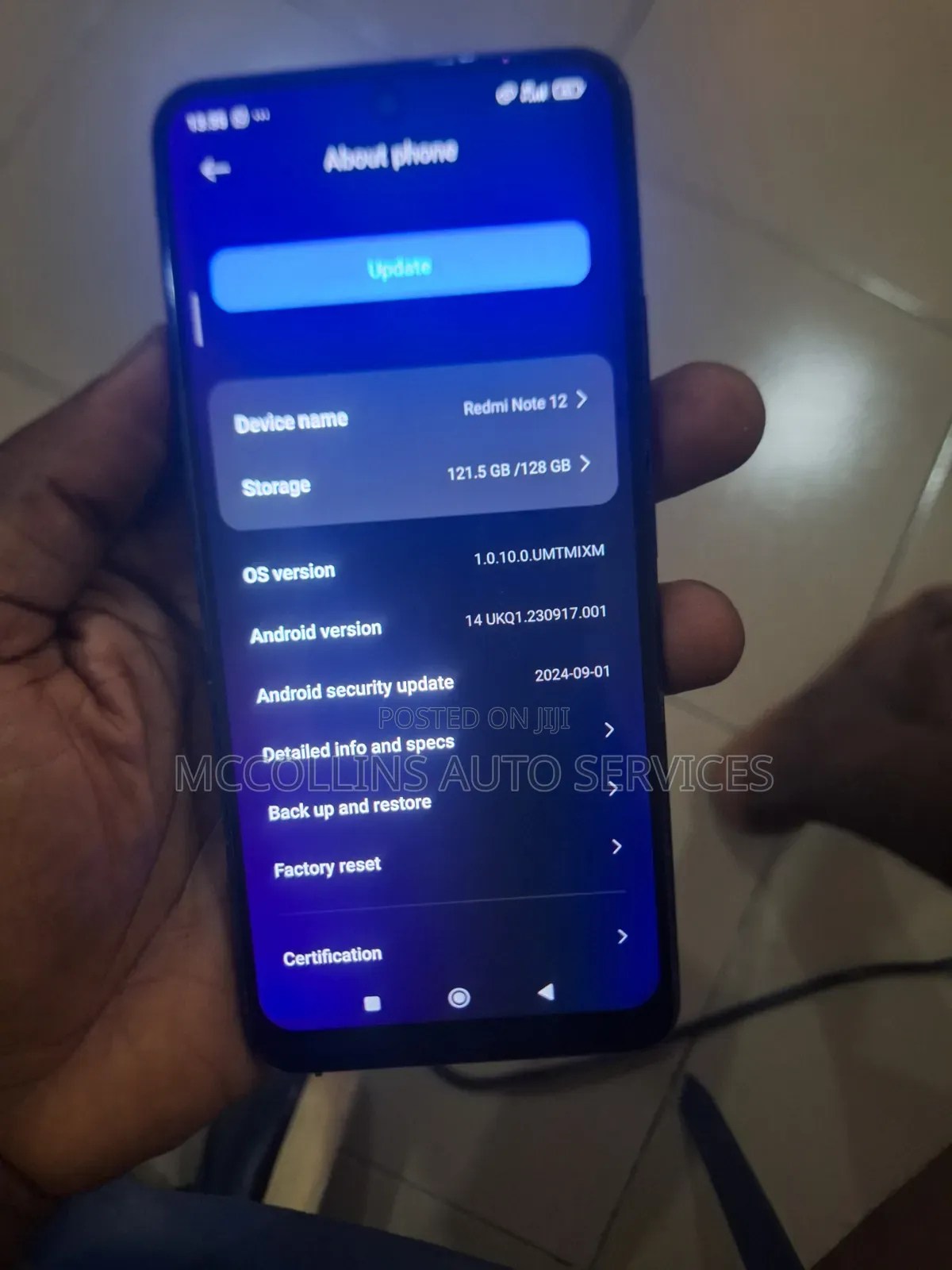 Xiaomi Redmi Note 12 128 GB Red