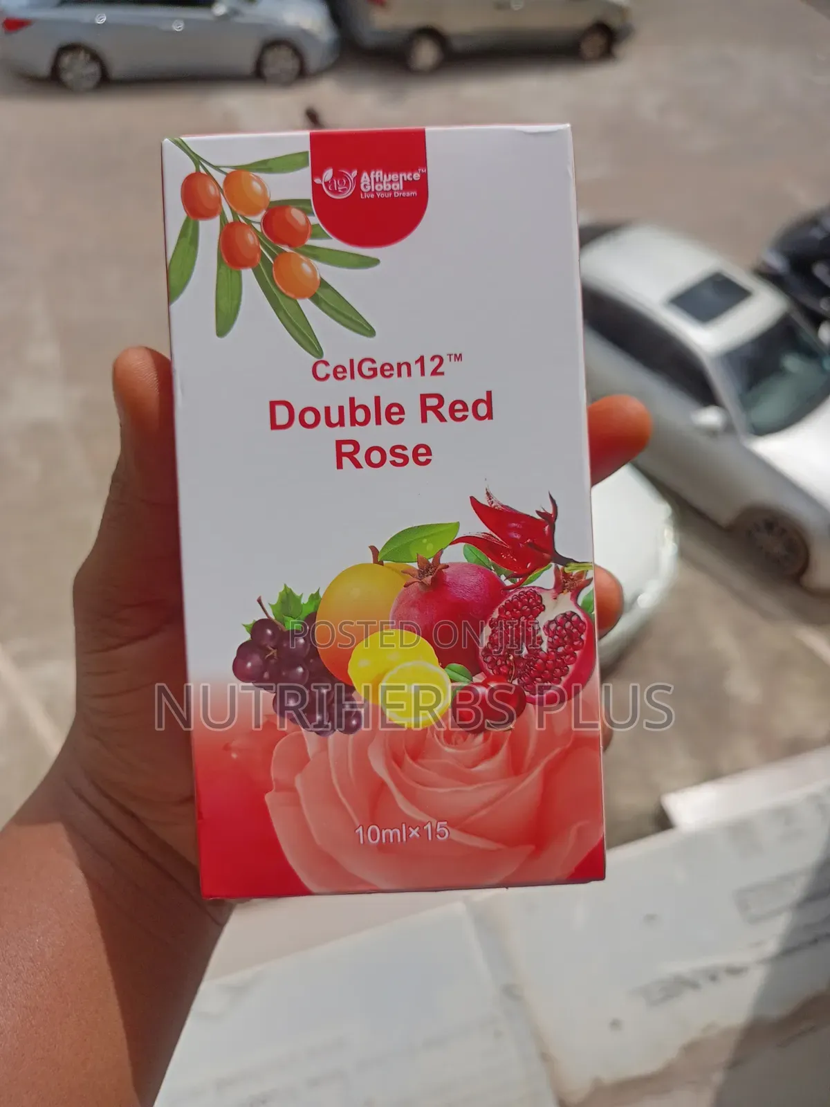 CELGEN 12 DOUBLE RED ROSE (Protects Your Eyesight and Kidney Happy)