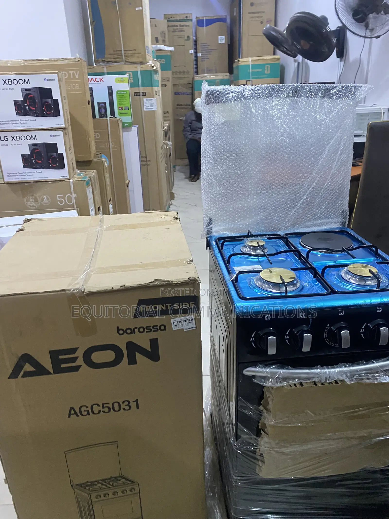 AEON 5050 Gas Cooker With 3+1 Burners and Oven