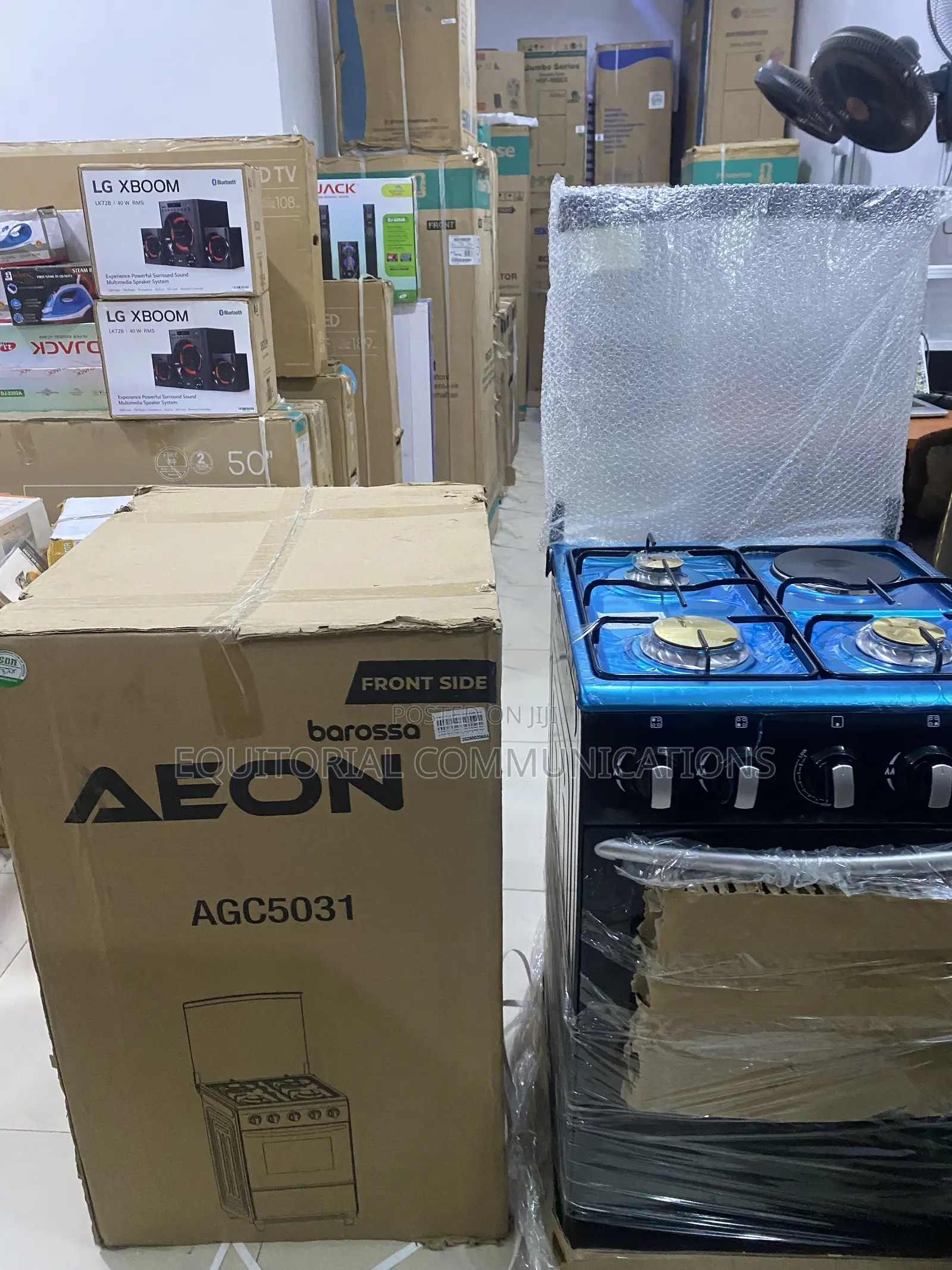 AEON AGC5031 3+1 Burner Gas Cooking Range