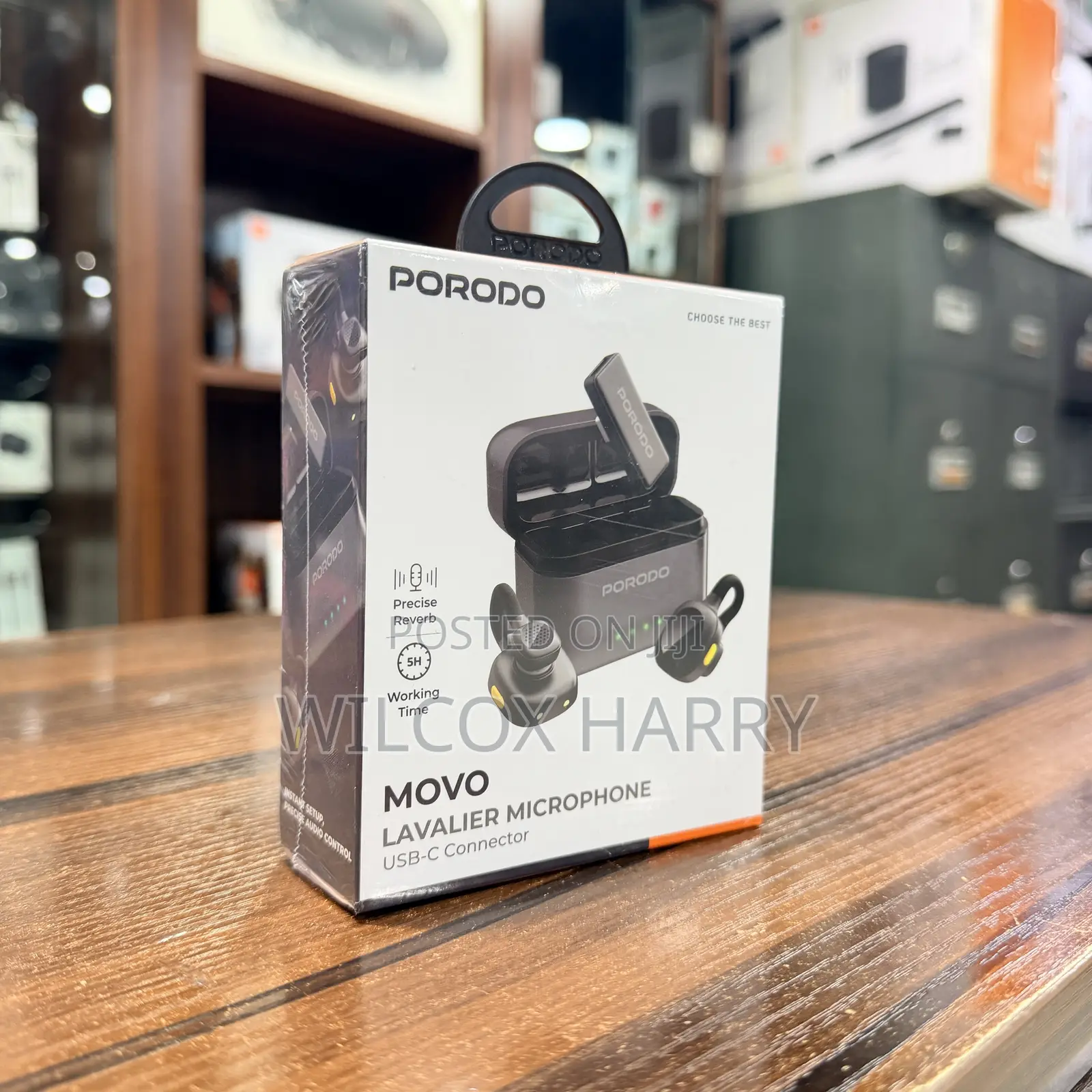 Porodo Movo Lavalier Microphone Type-C Connector
