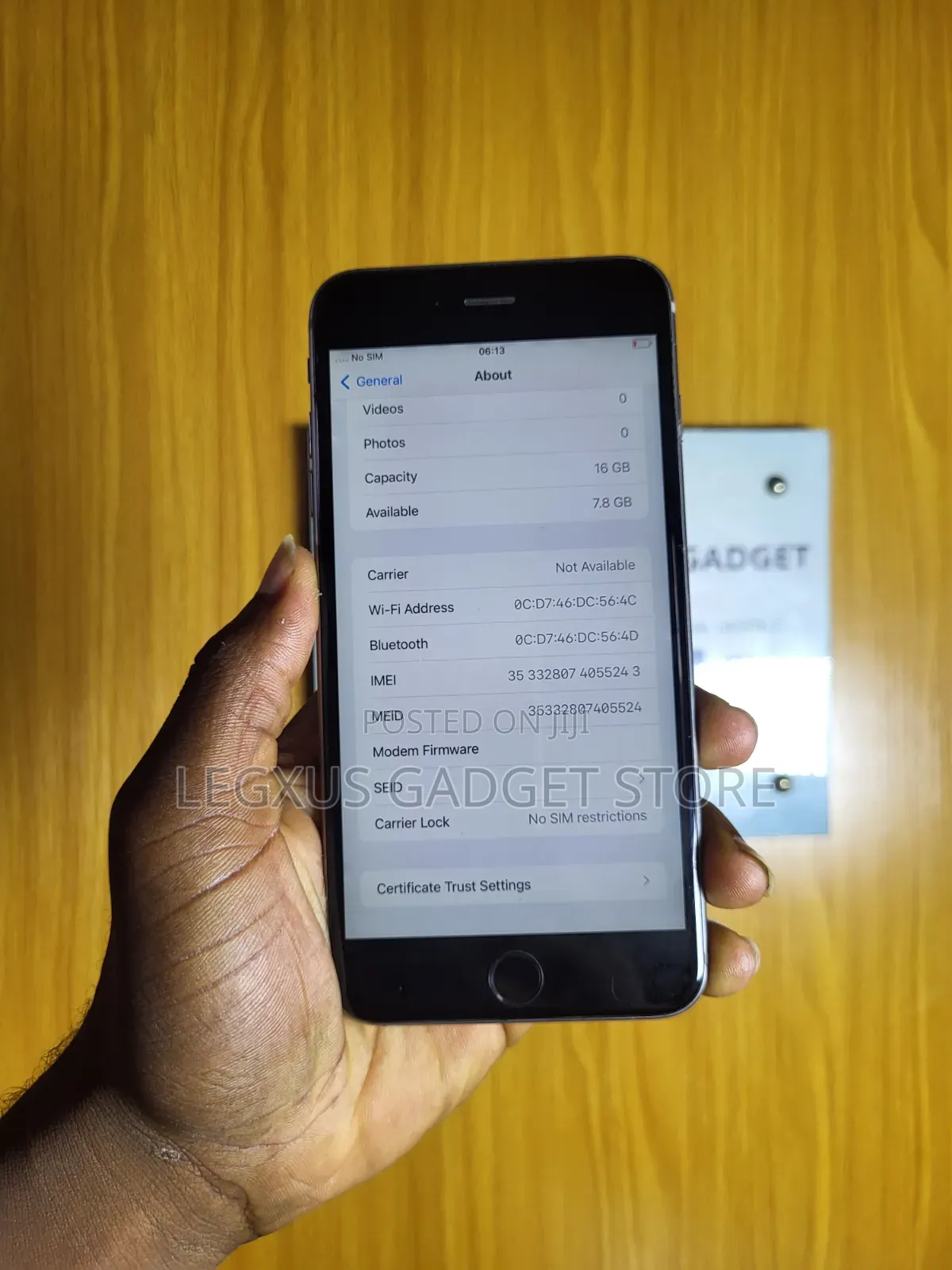 Apple iPhone 6s Plus 16 GB Black